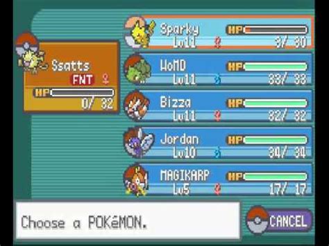 pokemon fire red mega punch or mega kick